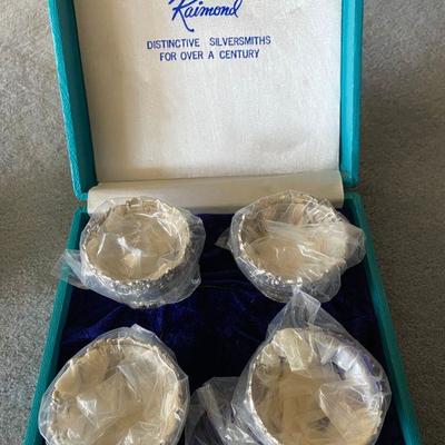 Rainmond Silver Salt Bowels