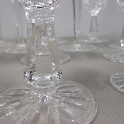 Lot 173 - Martini - Champagne - Wine Glasses  - Crystal