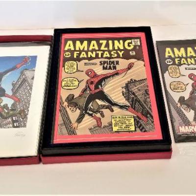 Lot #29  The Birth of the Amazing Spider Man ltd. Edition set - complete, inside items sealed