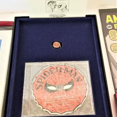Lot #29  The Birth of the Amazing Spider Man ltd. Edition set - complete, inside items sealed