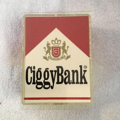Vintage ciggybank 1970s 