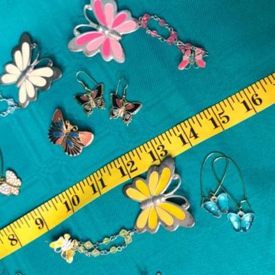 Butterfly Vintage Costume Jewelry Lot