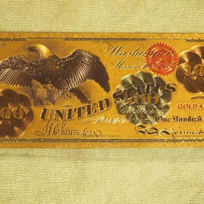 .99999 Gold Certificate