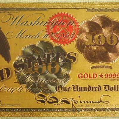 .99999 Gold Certificate