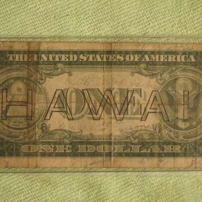 $1 Silver Certificate HAWAII