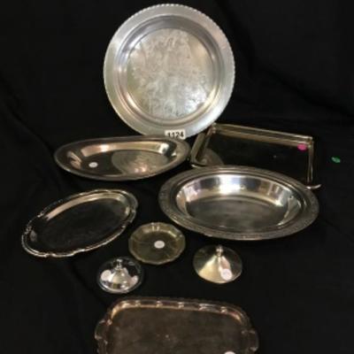 Assorted silver pieces lot 1124