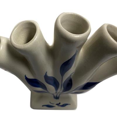 Williamsburg Style Pottery - 5 Finger Vase