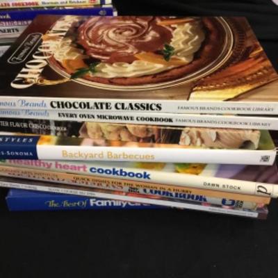 Assorted cookbooks lot 1194 approximately 50
