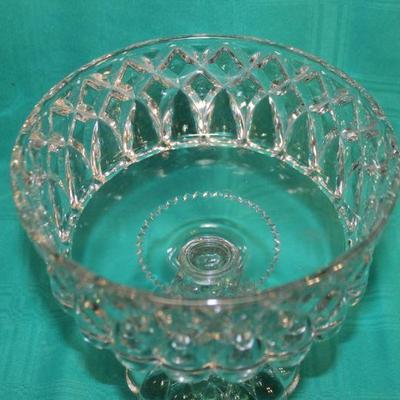 Glass Pedestal Trifle Bowl
