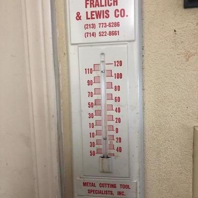Metal thermometer  -BUY IT NOW