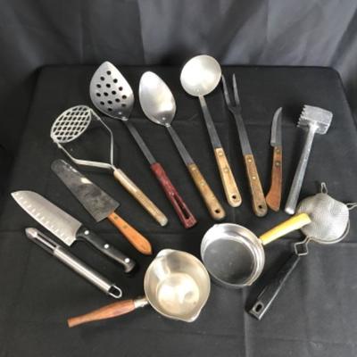 Vintage kitchen tool lot
