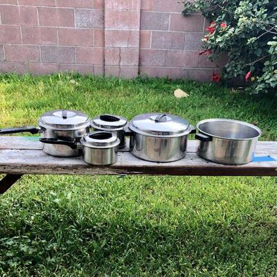 Vintage Cookware Lot of nice quality pots and pans