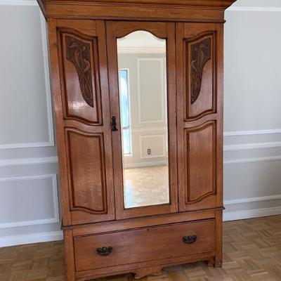 LOT 18 Antique armoire