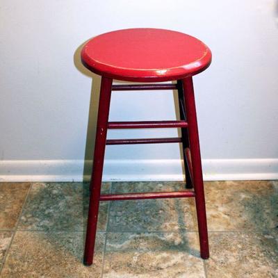 Lot 404: Red Stool