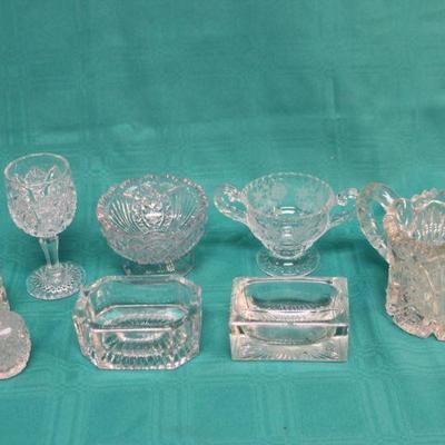 Clear Glass Mixed Lot