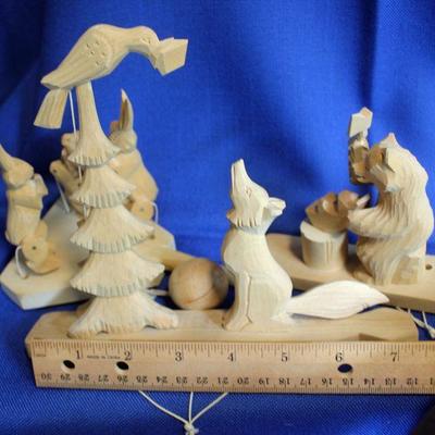 Lot 57: 3 Carved Toys from the USSR