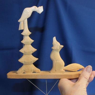 Lot 57: 3 Carved Toys from the USSR