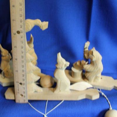 Lot 57: 3 Carved Toys from the USSR