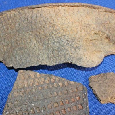 Lot 75: Native American Pottery Shards