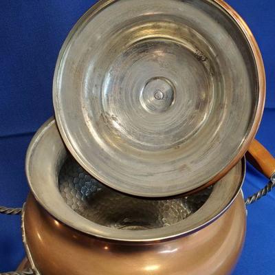 Lot 87: Vintage Stockli Copper Samovar