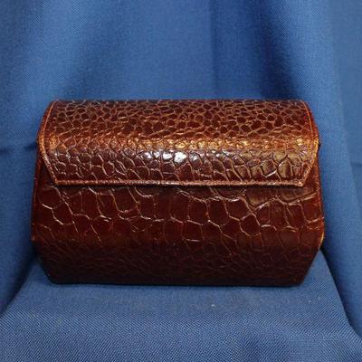 Lot 308: Vintage faux Reptile Purse