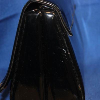 Lot 309: Black Patent Leather Purse