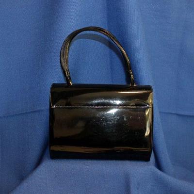 Lot 309: Black Patent Leather Purse