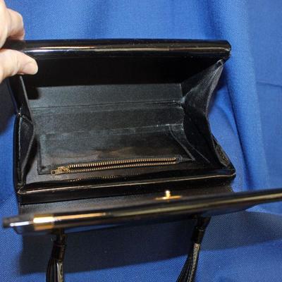 Lot 309: Black Patent Leather Purse