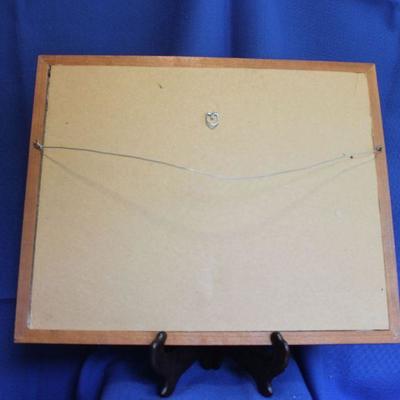 Lot 349: Marquetry Picture Geese in Flight