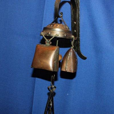 Lot 352: Swiss Goat Bell Wind Chimes