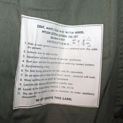 Lot 358: M65 Field Jacket