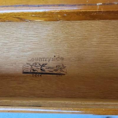 Small Oak Wood Countryside Brand Dresser