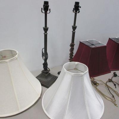 Lot 268 - Lamps & Shades 