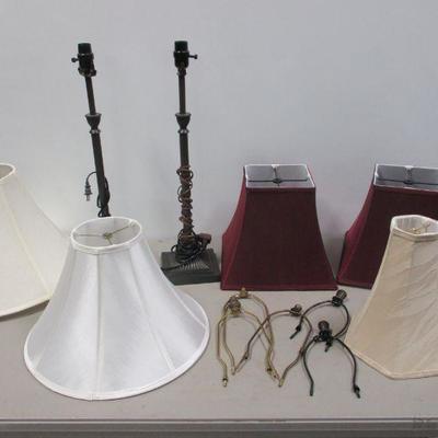 Lot 268 - Lamps & Shades 