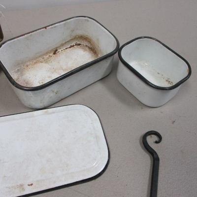 Lot 272 - Copper - Enamel - Metal Items