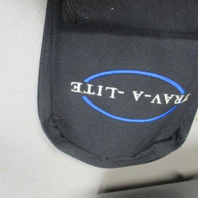 Lot 275 - Trav - A - Lite - Hard Shell - Golf Tube Carrying Case