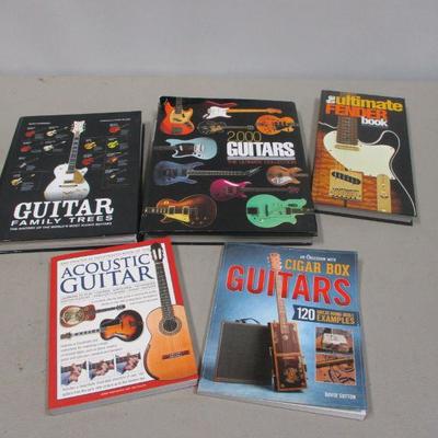 Lot 277 - Guitar Books - Cigar - Acoustic - Fender