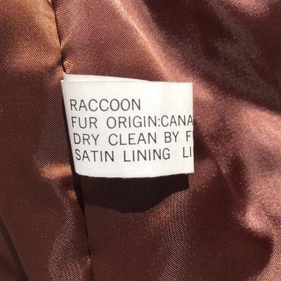 Raccoon Fur Jacket