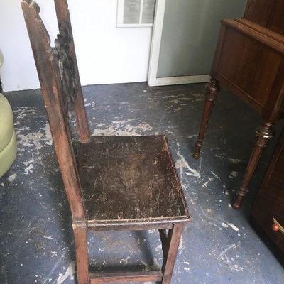 Primitive Antique Side Chair