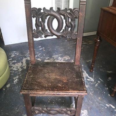 Primitive Antique Side Chair