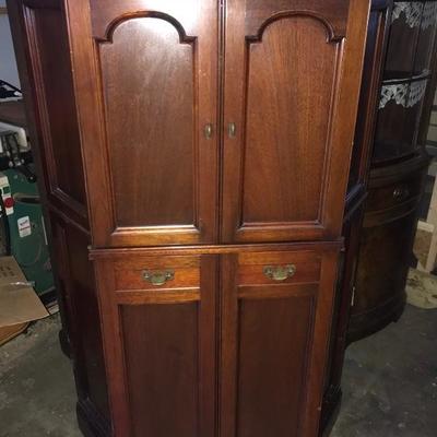 Mid Century Modern 1940's 1950's Vintage Capehart Television & Cabinet With Manual