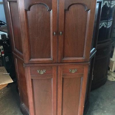 Mid Century Modern 1940's 1950's Vintage Capehart Television & Cabinet With Manual