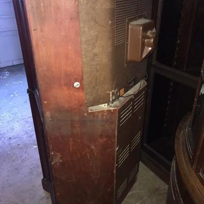 Mid Century Modern 1940's 1950's Vintage Capehart Television & Cabinet With Manual