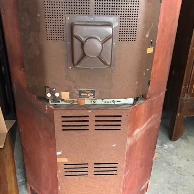 Mid Century Modern 1940's 1950's Vintage Capehart Television & Cabinet With Manual