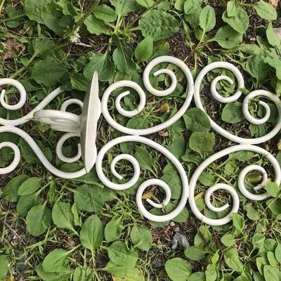 Pair of Metal Candle Holders