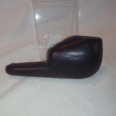 Meerchaum Pipe with Custom Leather Case
