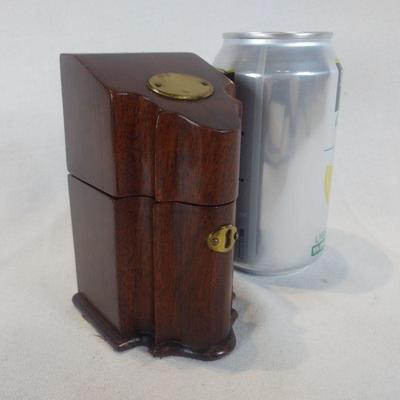 Mahogany-Cased Cigarette Lighter