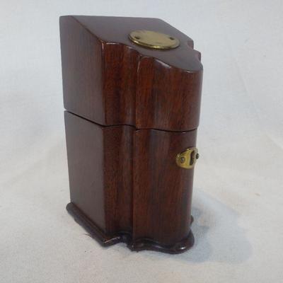 Mahogany-Cased Cigarette Lighter