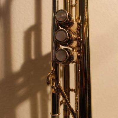 #28 Mid 1950's 24A Trumpet Henri Selmer Paris Repose Vintage Case and Mutes