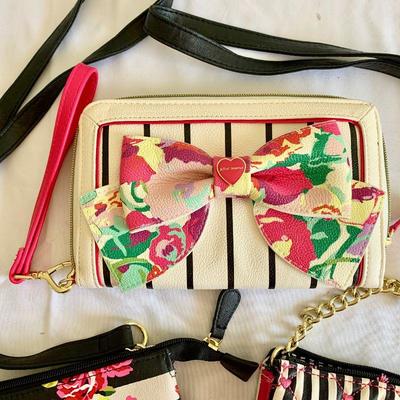 LOT 54  Small Betsy Johnson purses